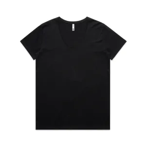 Ascolour Wo's Maple V Neck Tee - (4023)