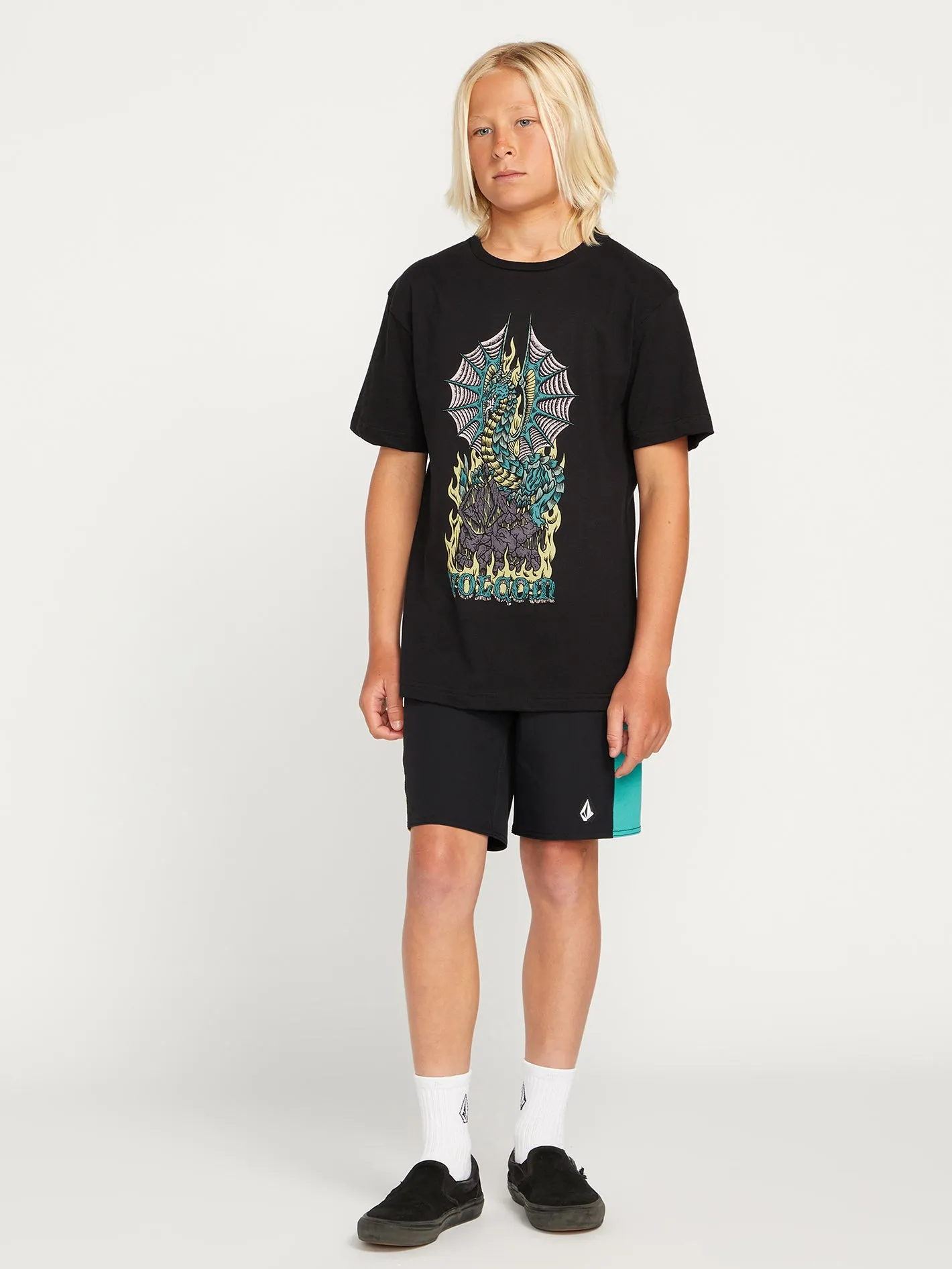 Big Boys Alstone Short Sleeve Tee - Black