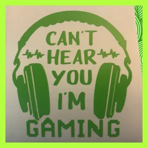 Can't Hear You, I'm Gaming