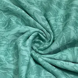 Classic Light Green Crushed Bemberg Silk