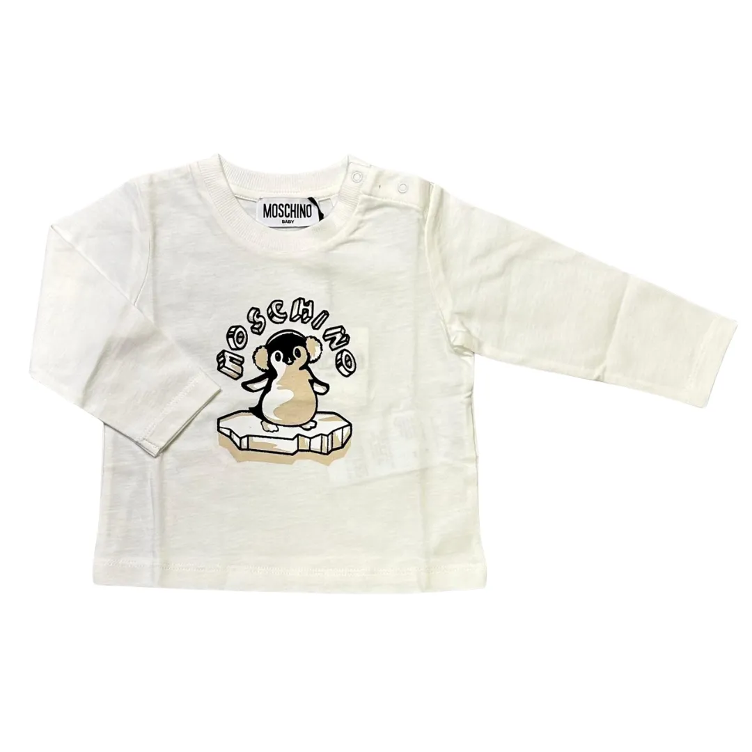 Cloud Baby Long Sleeve Penguin Tee