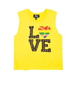 FBZ Girls Love Sleeveless Tee