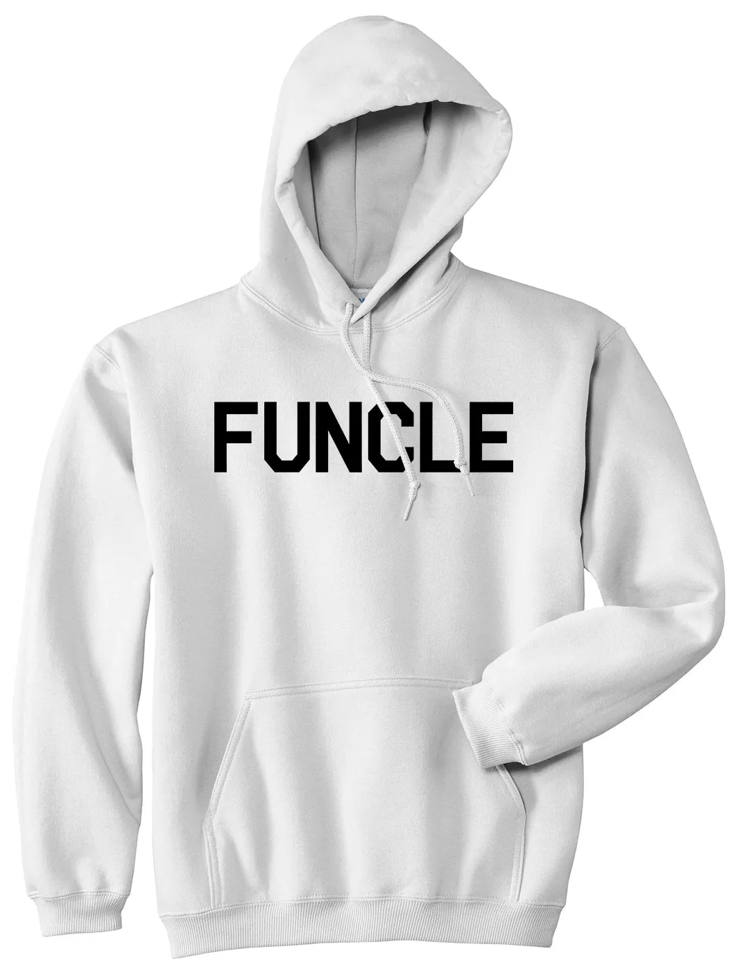 Funcle Fun Funny Uncle Mens Pullover Hoodie