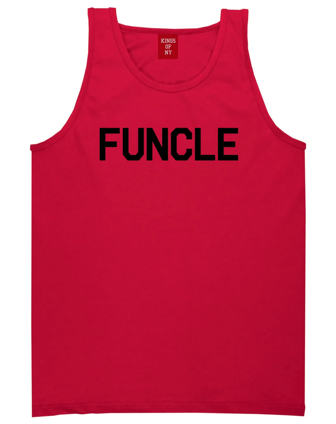 Funcle Fun Funny Uncle Mens Tank Top T-Shirt