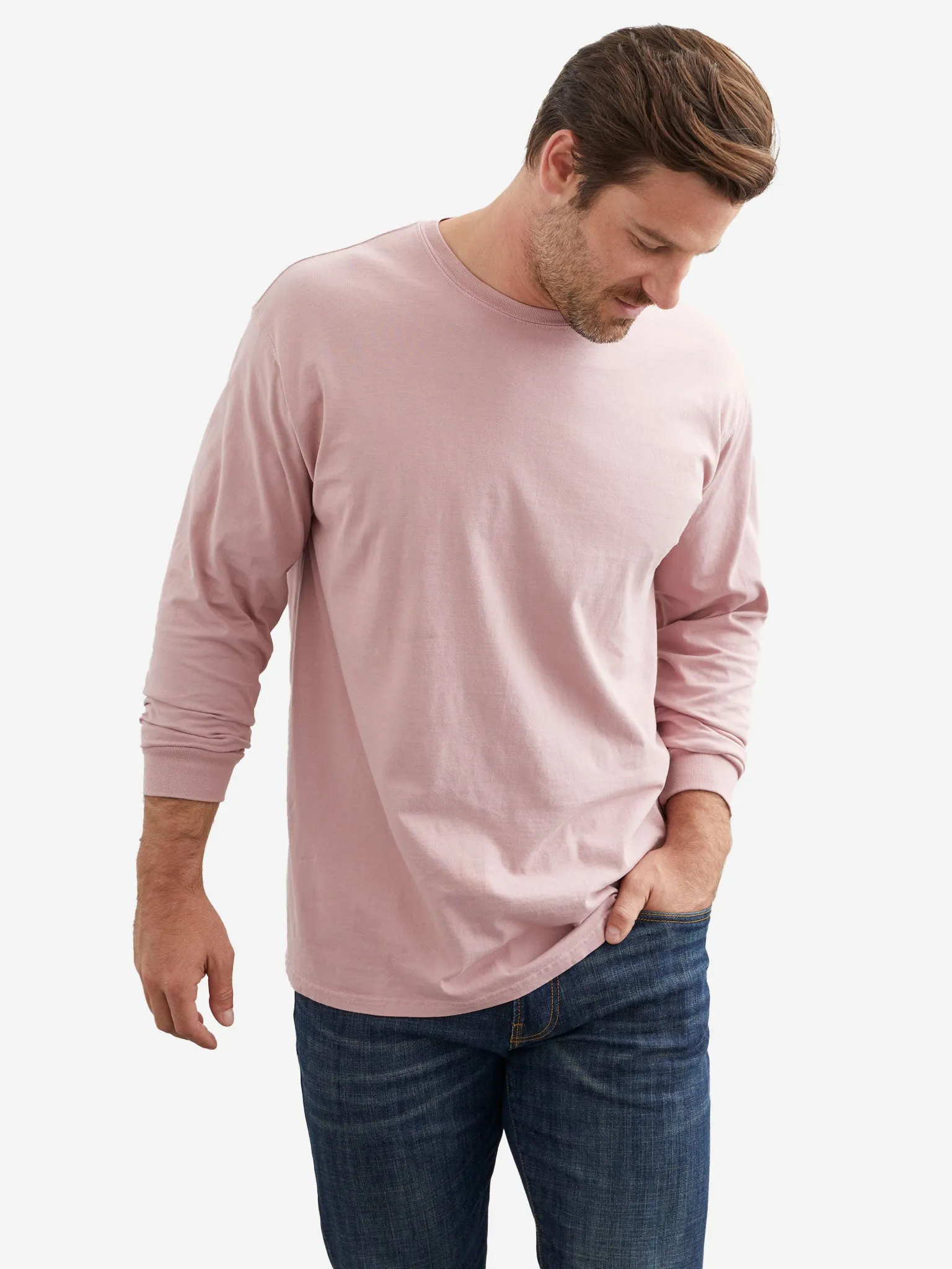 Garment Dyed Long Sleeve