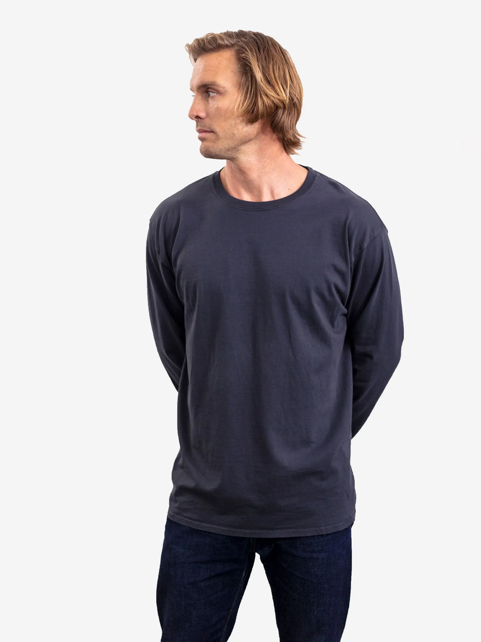 Garment Dyed Long Sleeve