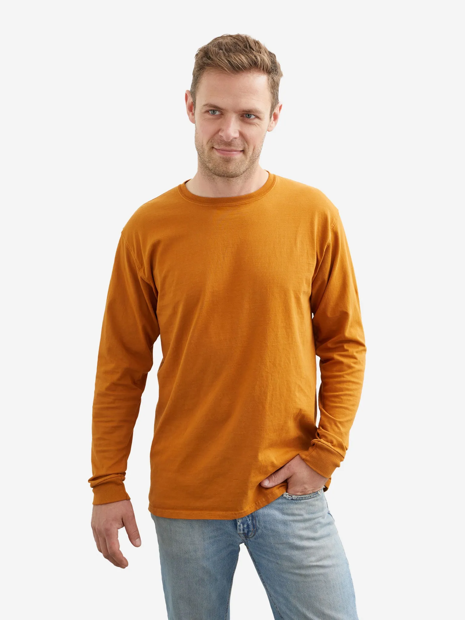 Garment Dyed Long Sleeve