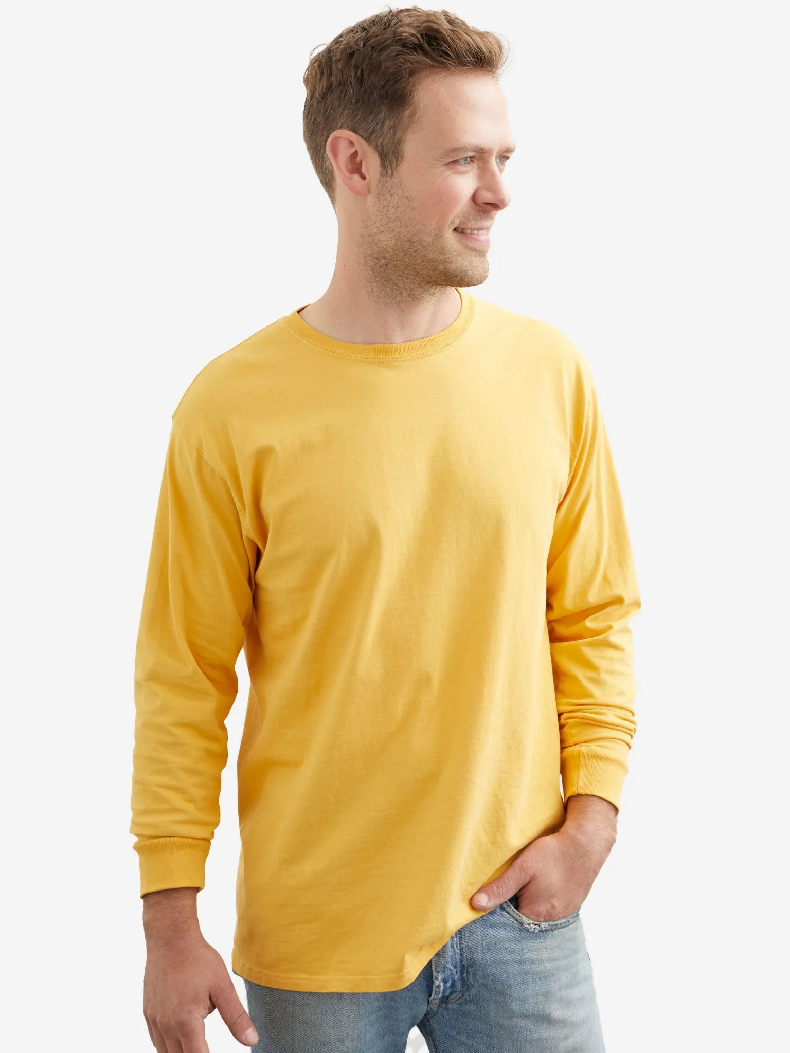 Garment Dyed Long Sleeve