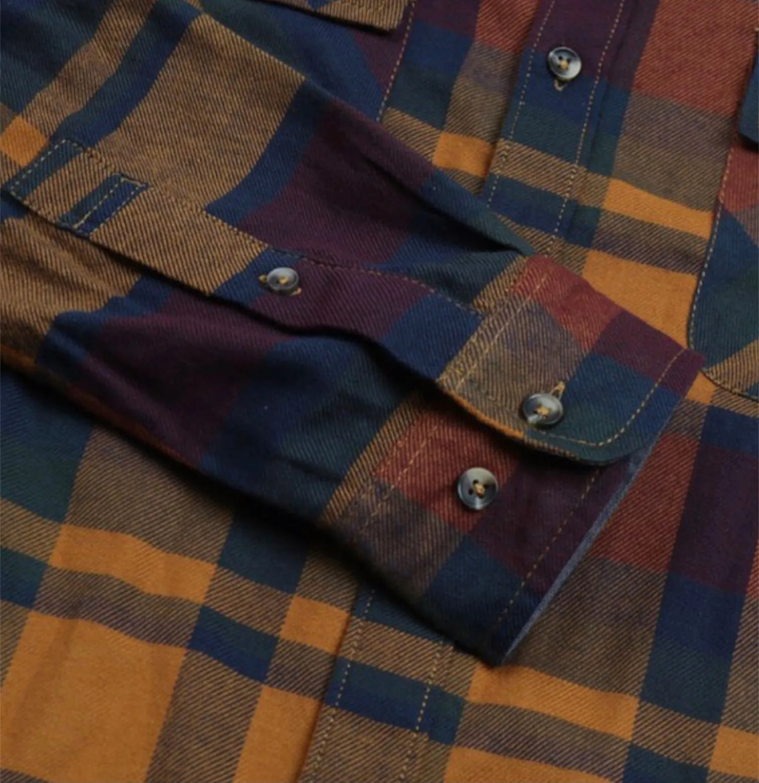 Golden Hour Plaid Flannel