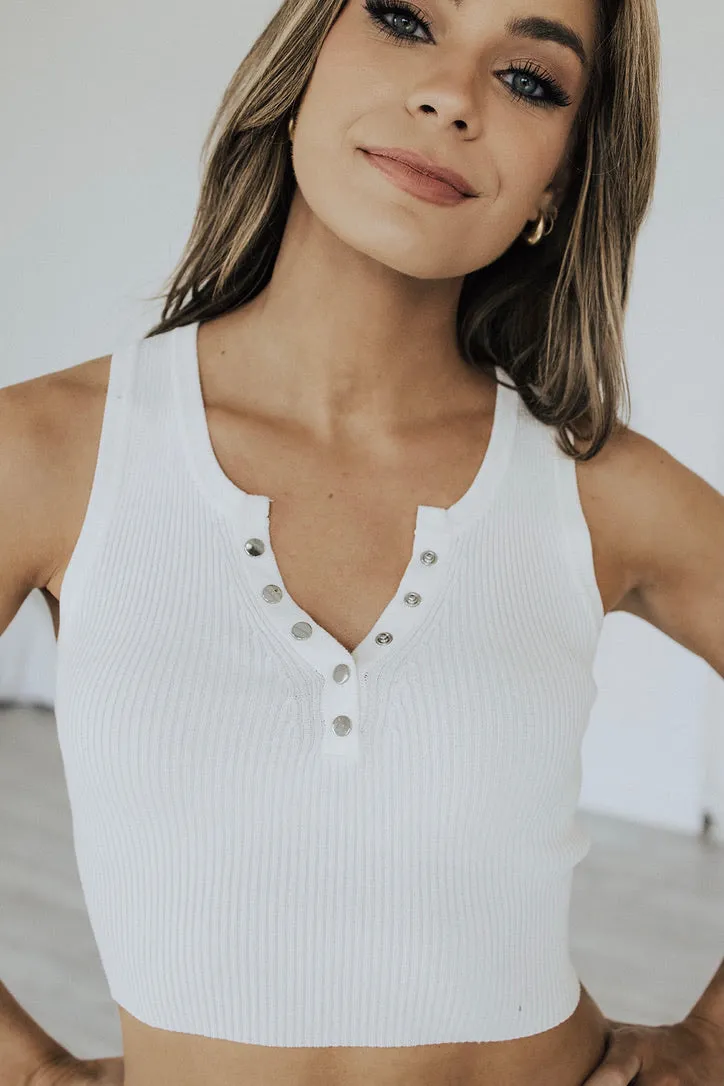 Havana Button Up Tank Top