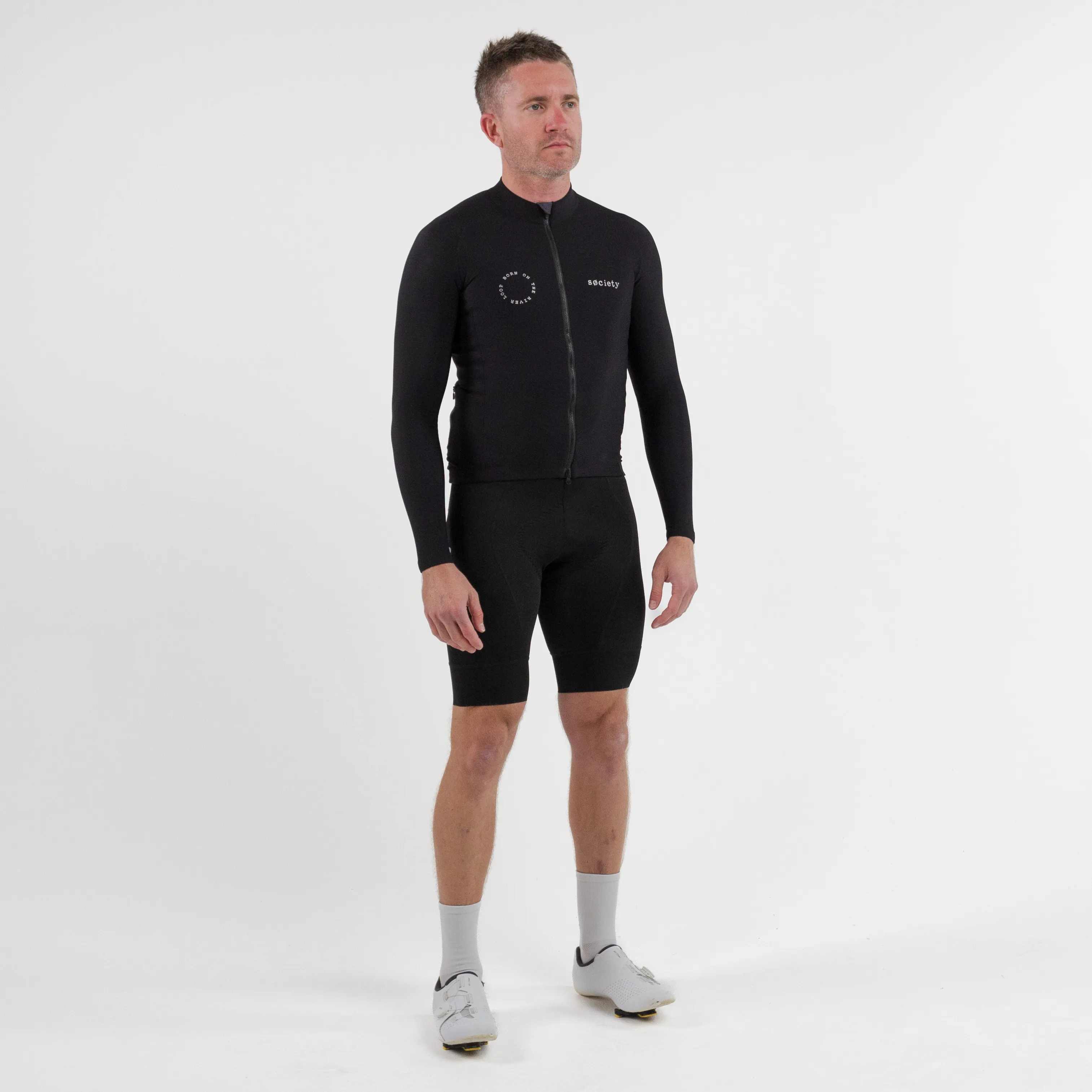 Mens Vision Thermal Jersey (Black/Oil Slick)