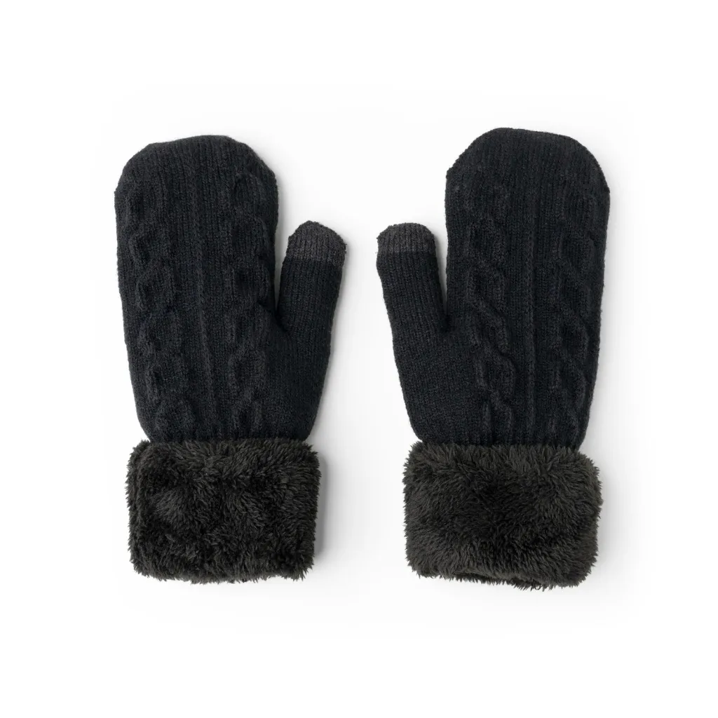 Originals Plush Cuff Knit Mittens - Womens