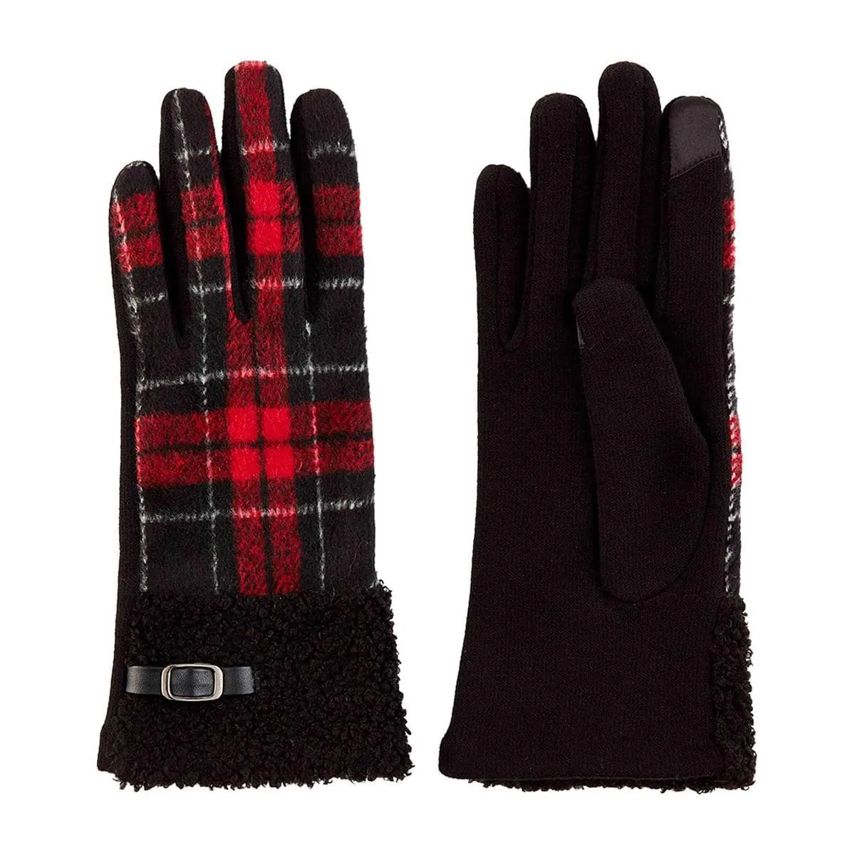 Tartan Boucle Gloves