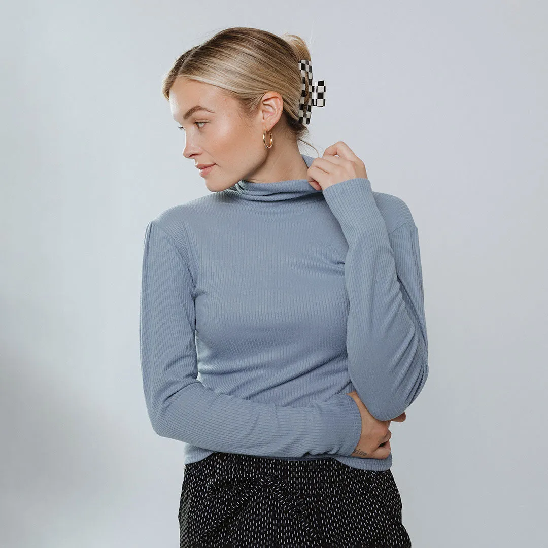 Tessa Long Sleeve, Light Denim