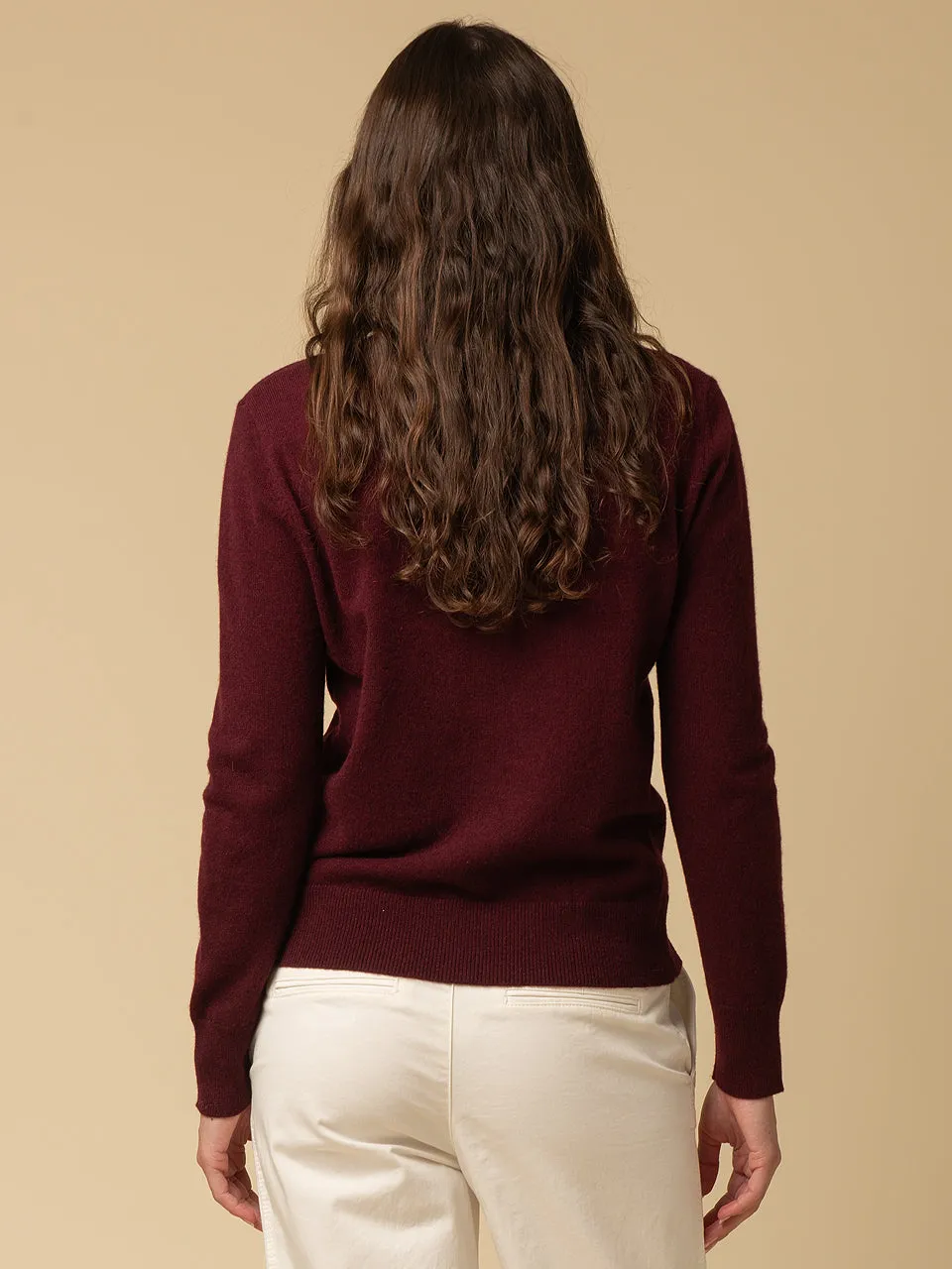 Turtleneck Sweater_Burgundy