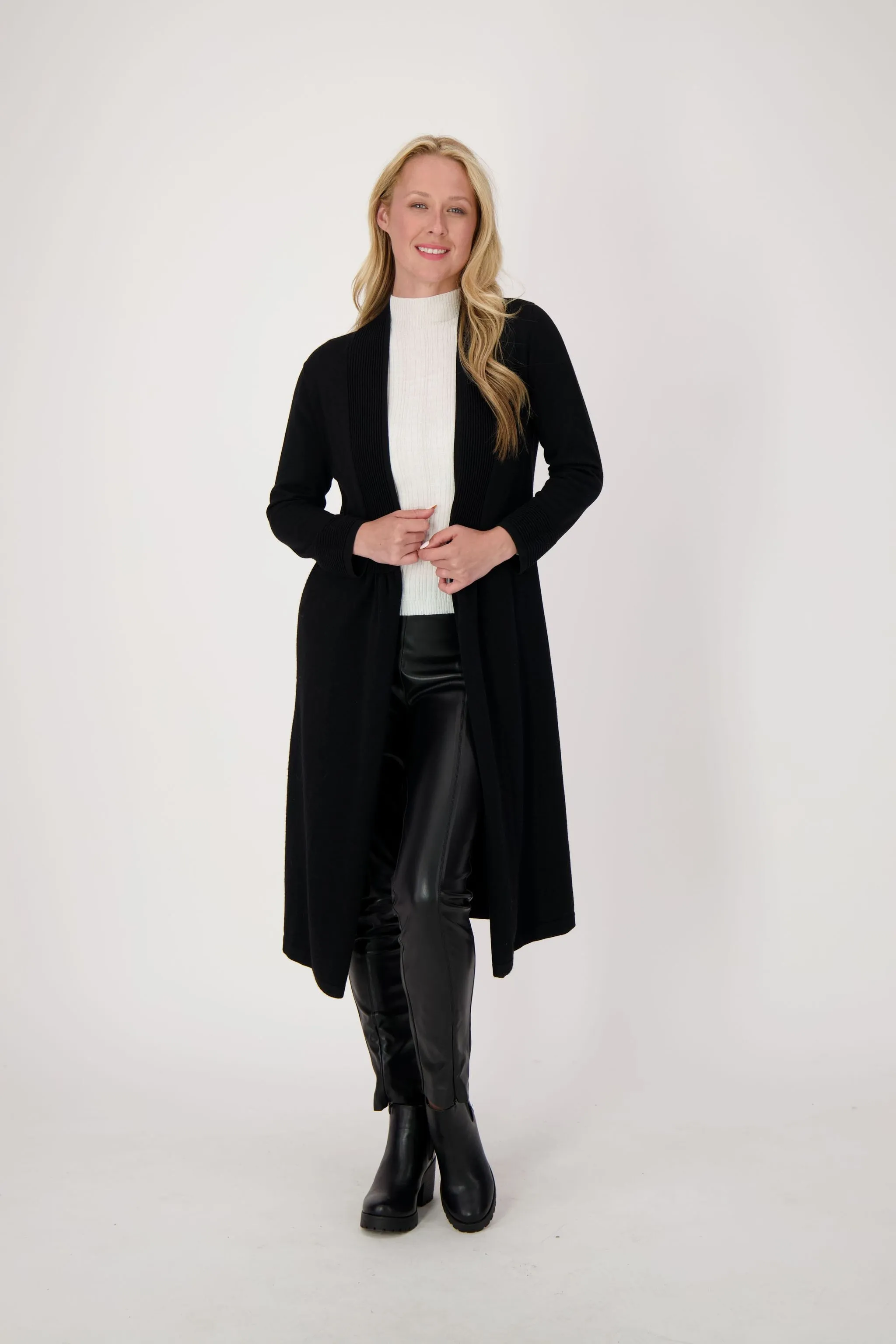 Tuxedo Front Sweater Cardigan